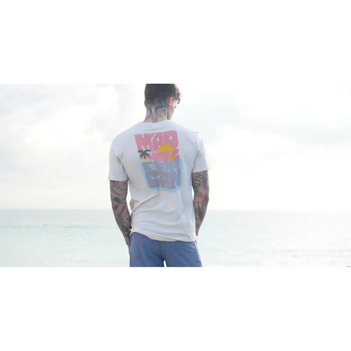 Vapor Blue Graphic T-Shirt J8407
