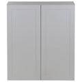 Gray Wall Cabinet A8398