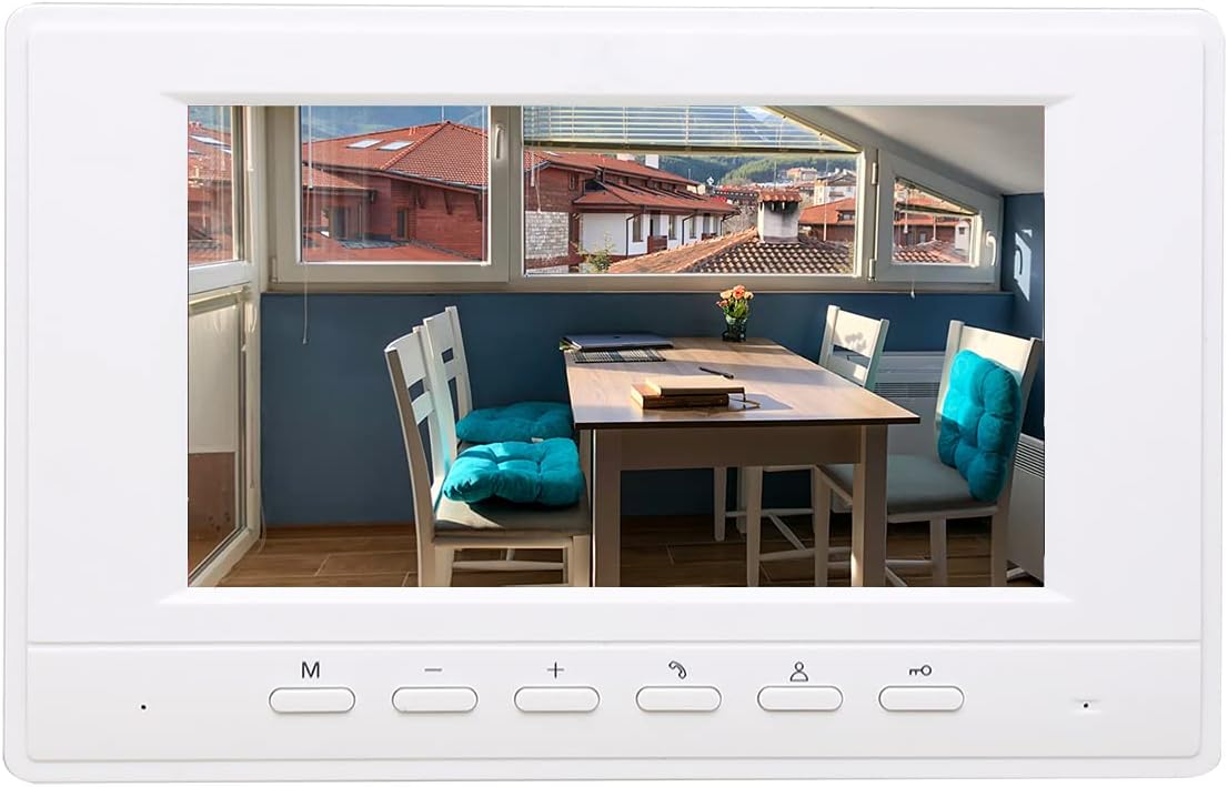 7 Inches Wired Video Door Phone System with IR Night Vision Camera I62149