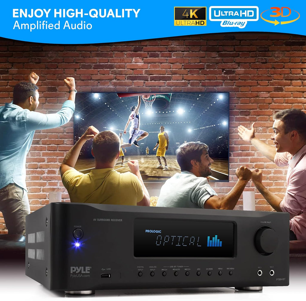 5.2-Channel Bluetooth Stereo Amplifier T127