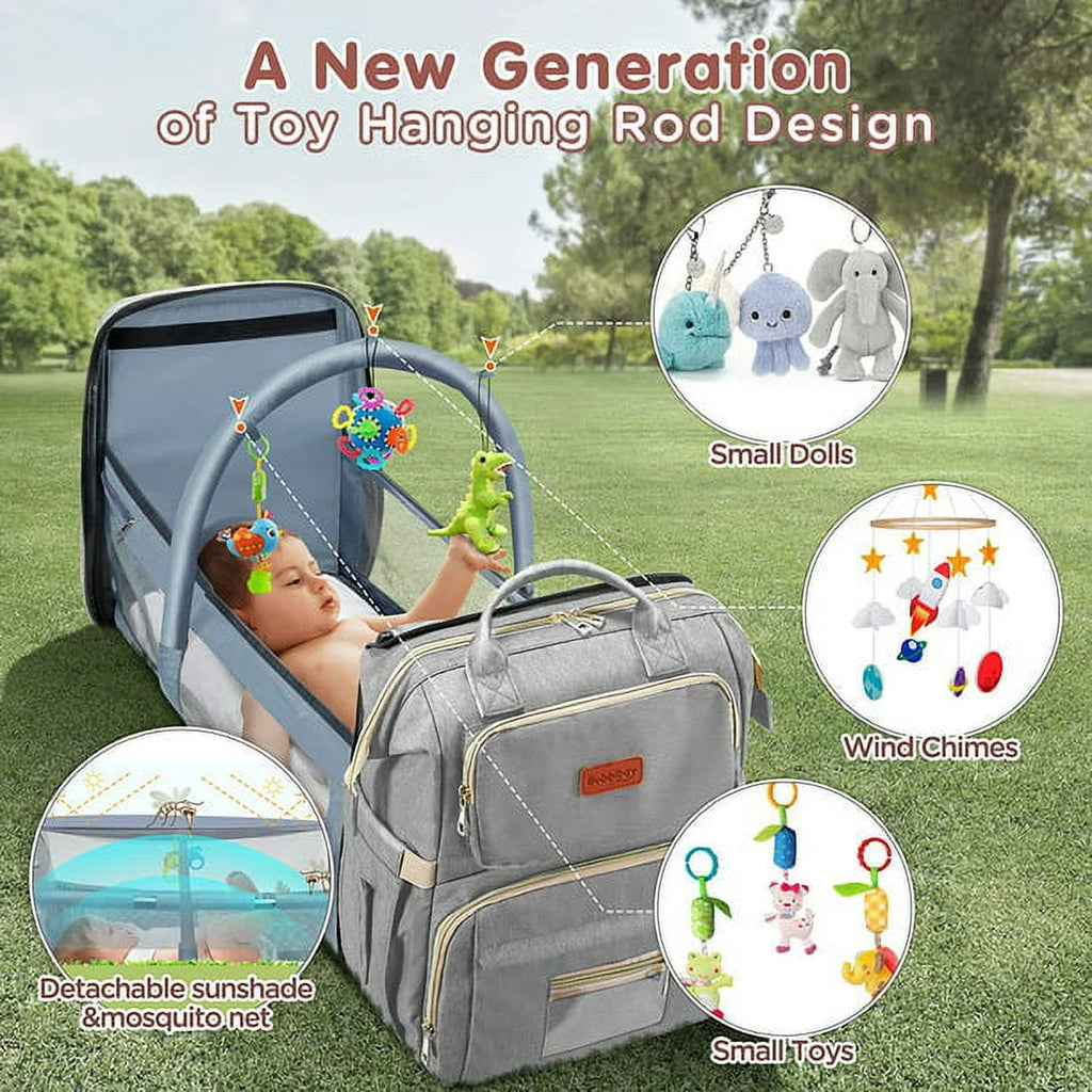 Waterproof Changing Station Backpack Diaper Bag K241