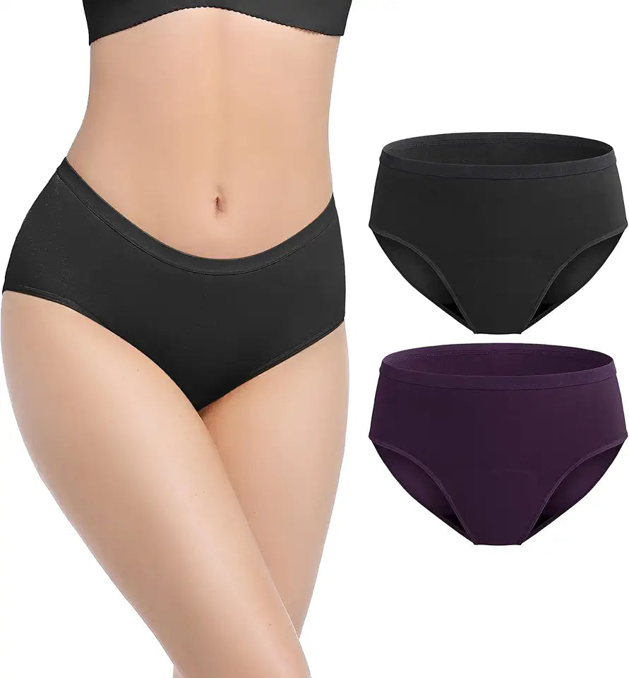 Washable Incontinence Underwear for Women 2 oz Maximum Absorption 2 Pack N865
