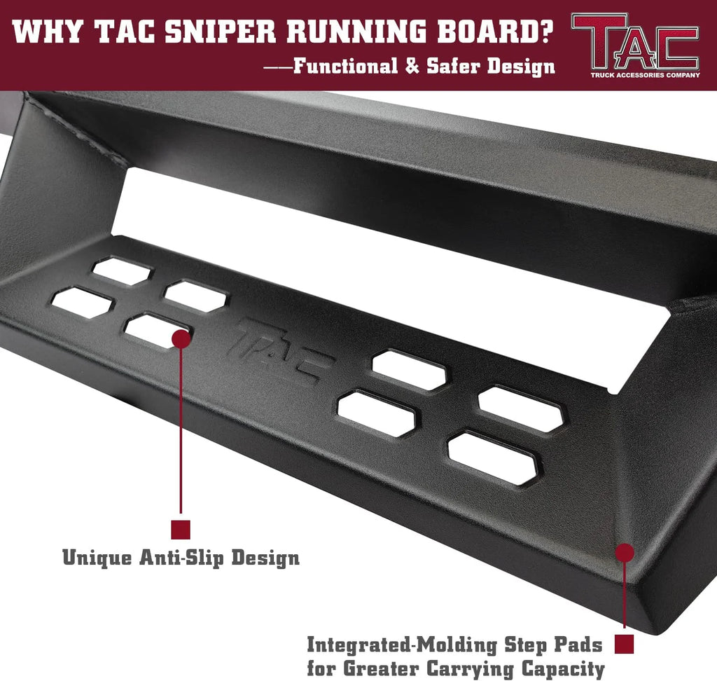 Running Boards 4" Drop Side Steps Nerf Bars 2pcs O2793