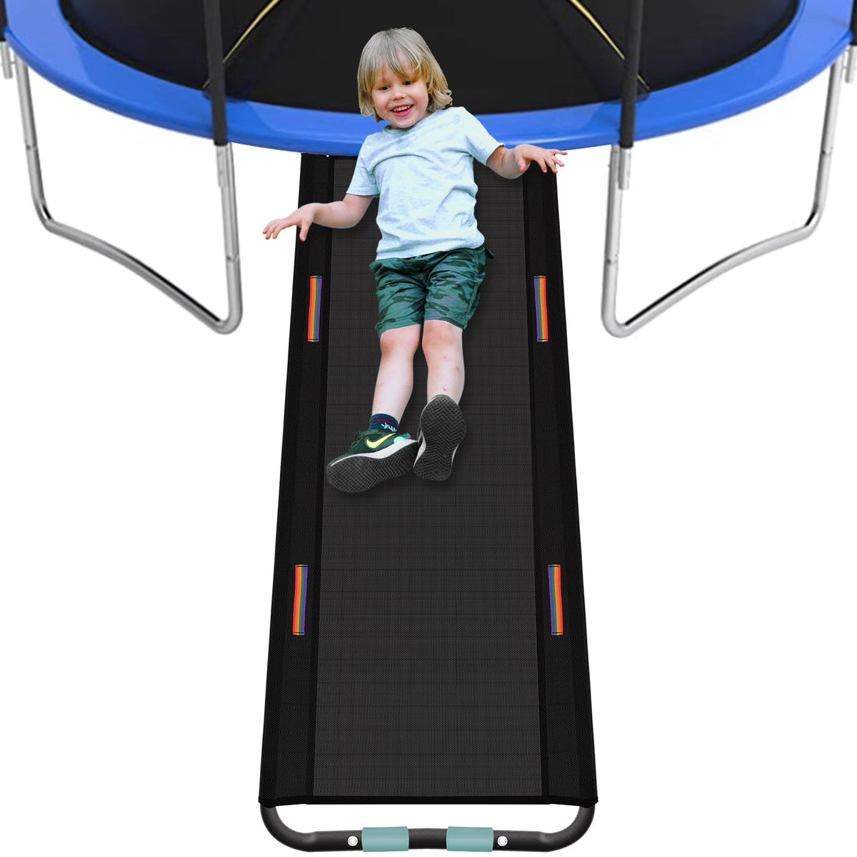 Trampoline Slide with Handles and Ladder Kit for Children Z915189