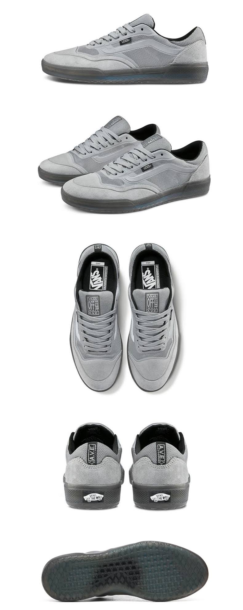 Ave Pro Reflective Gray Shoes G217238