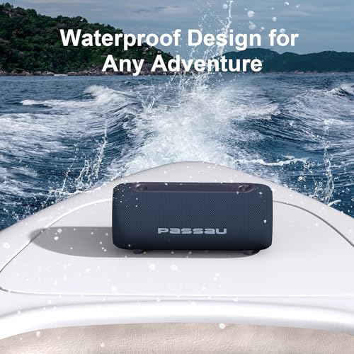Portable Bluetooth Speaker 40W Stereo Sound IPX5 RGB Lights V780