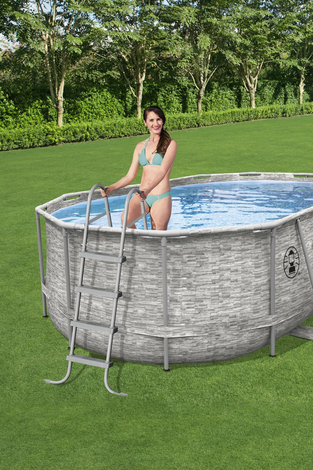 16' x 10' x 48' Oval Pool Set Z20366