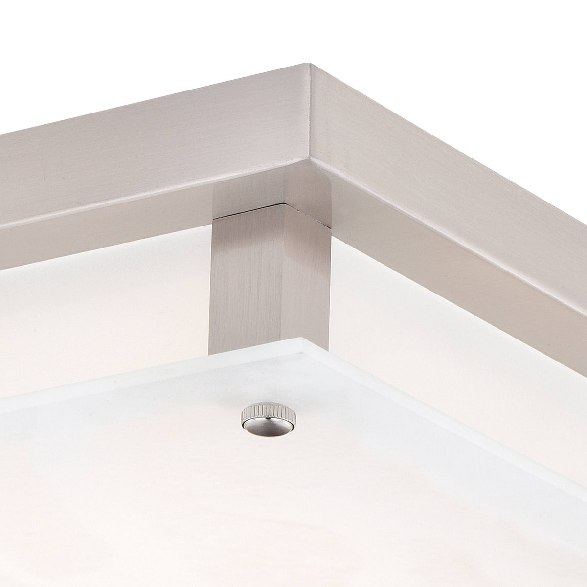 Satin Nickel LED Flush Mount O502596