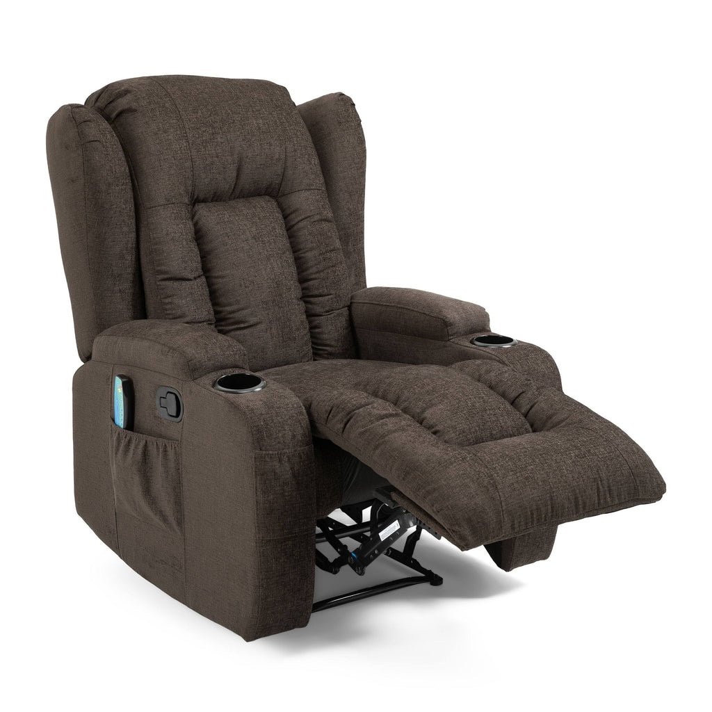 Brown Massage Recliner E1232