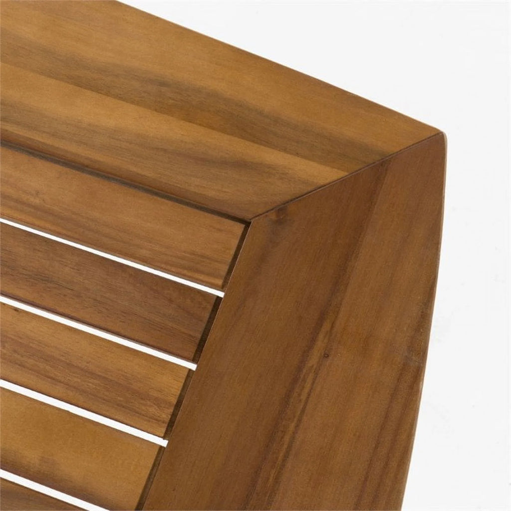 71" Wooden Patio Dining Table K261