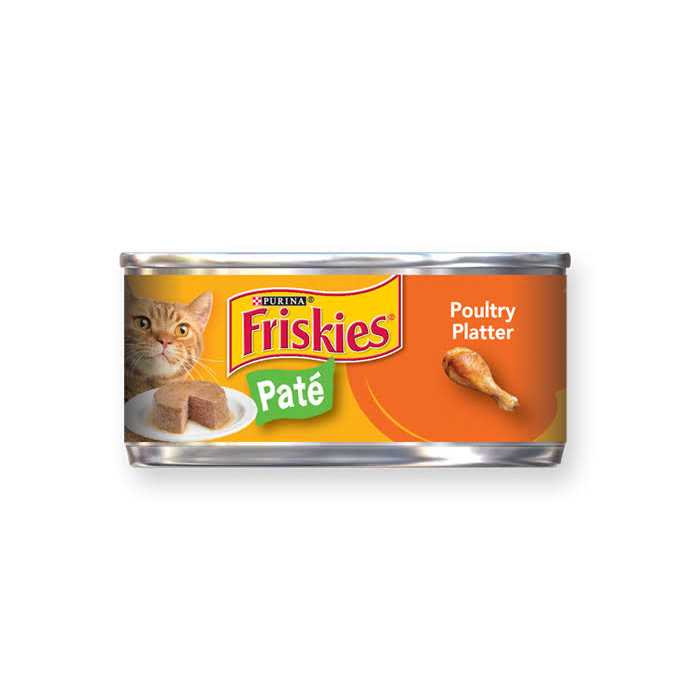Pate Poultry Platter Canned Cat Food T545