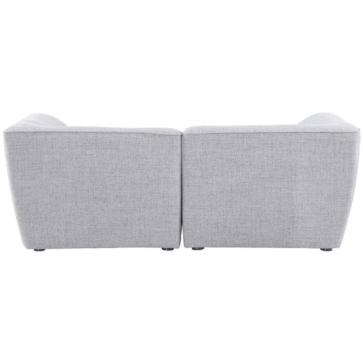 Grey Linen Textured Modular Sofa T33742