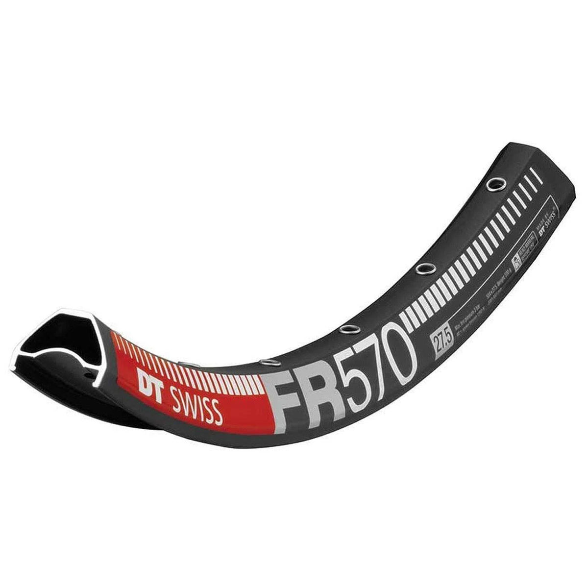 27.5x22 Tubeless-Ready Disc Rim 32H Black R80007