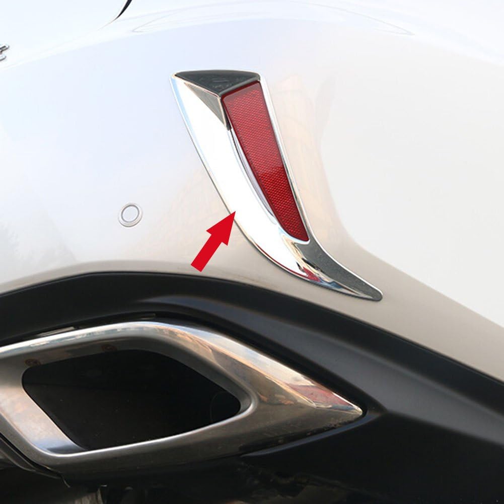Chrome Rear Fog Light Cover Trims Pack of 2 H177