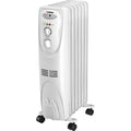 White Oil Filled Electric Heater I52282