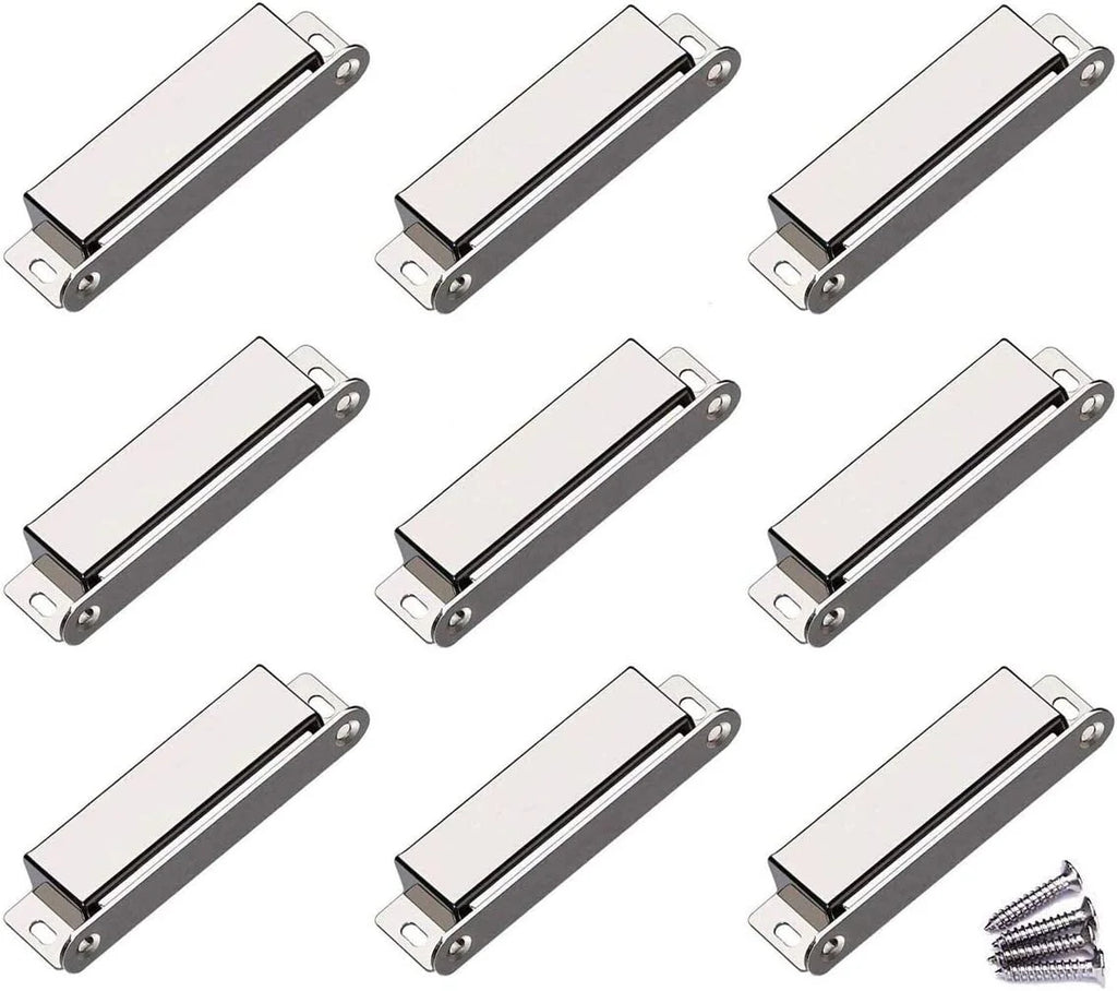 9-Pack Stainless Steel Magnetic Catch for Cabinet Door Drawer Latch T2842