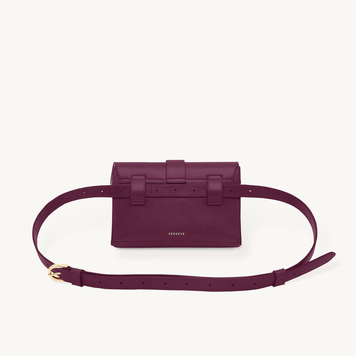 Pebbled Mint Silver Belt Bag I16358