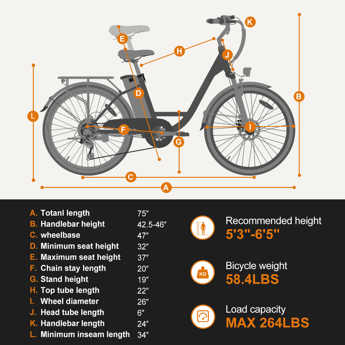 Electric Bike 350W 36V 10Ah Removable Battery 26 7 Speed Pink K13260