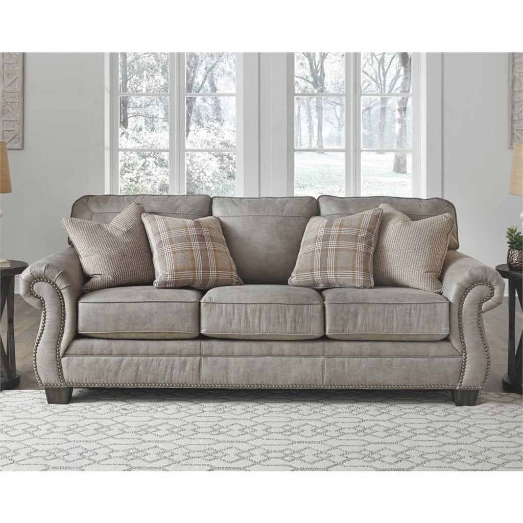 Queen Sleeper Sofa in Steel T28523