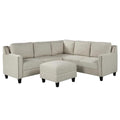 Studded Upholstered Sofa 2 Piece Set L817449