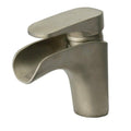 Single Lever Handle Lavatory Faucet Brushed Nickel W676