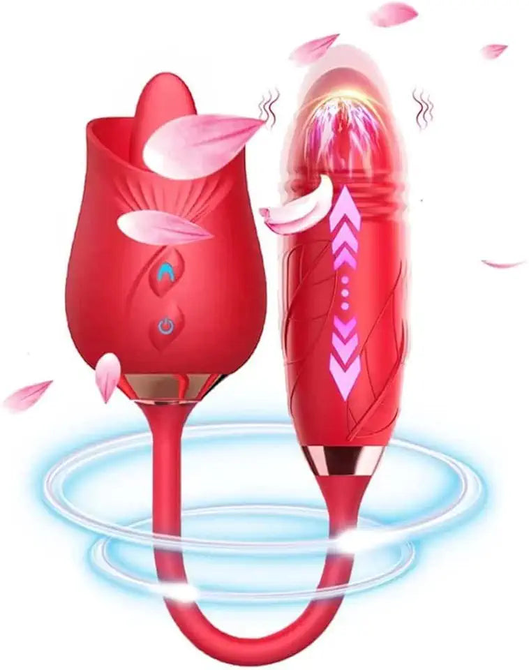 Roses Shape Sucker for Women Toy G30824
