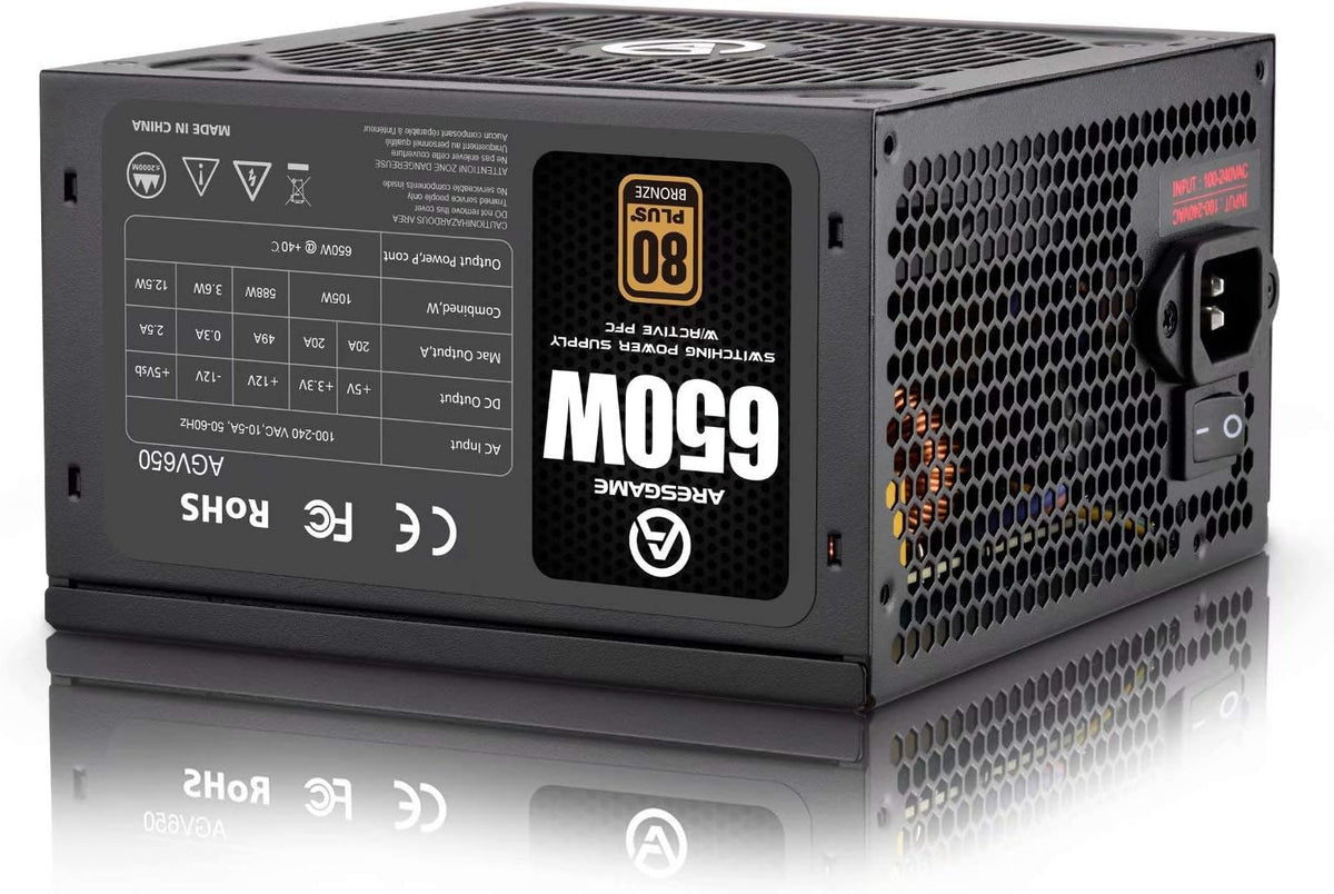 650W 80+ Bronze Certified Power Supply Pack of 2 W980206