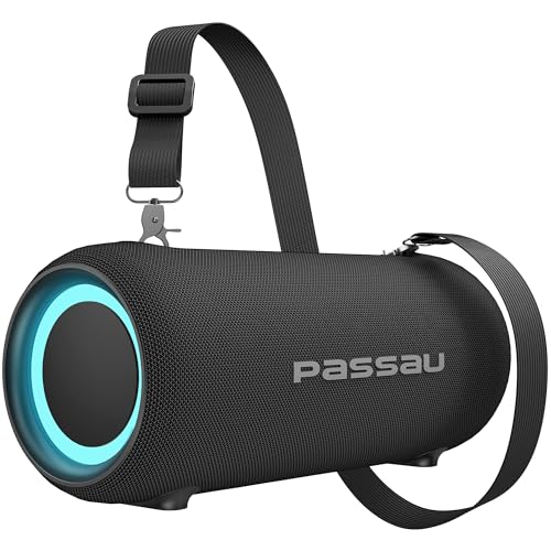 Portable Bluetooth Speaker 40W Stereo Sound IPX5 RGB Lights V780