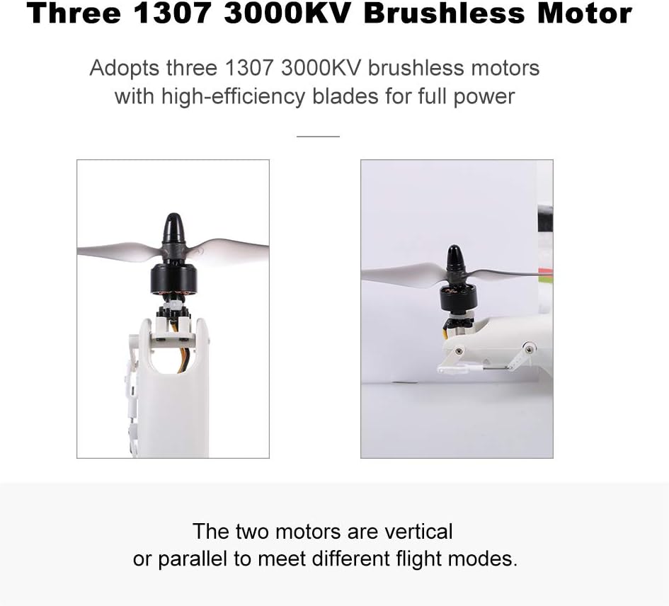 2.4G Remote Control 6 Channel Brushless Motor RC Airplane D673