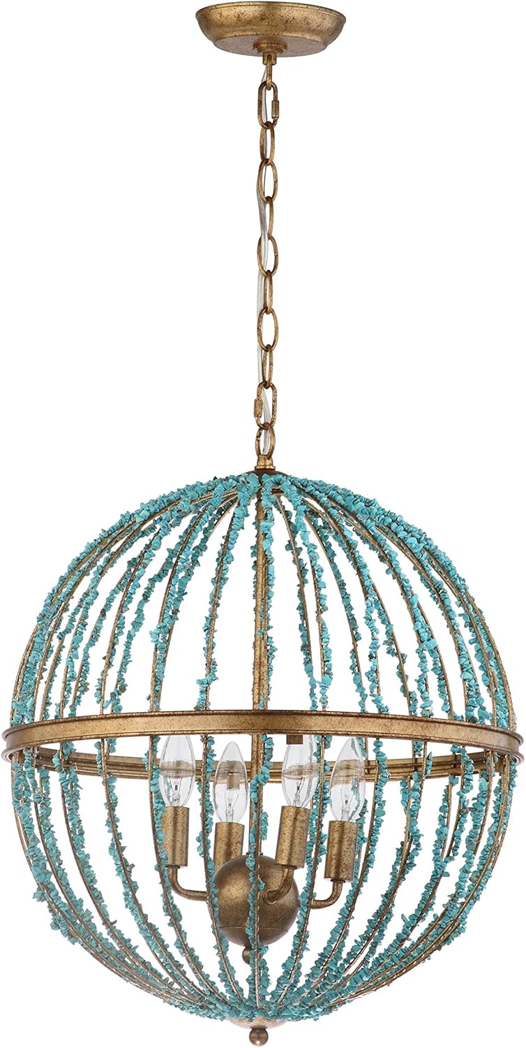 Blue Cage Chandelier F752