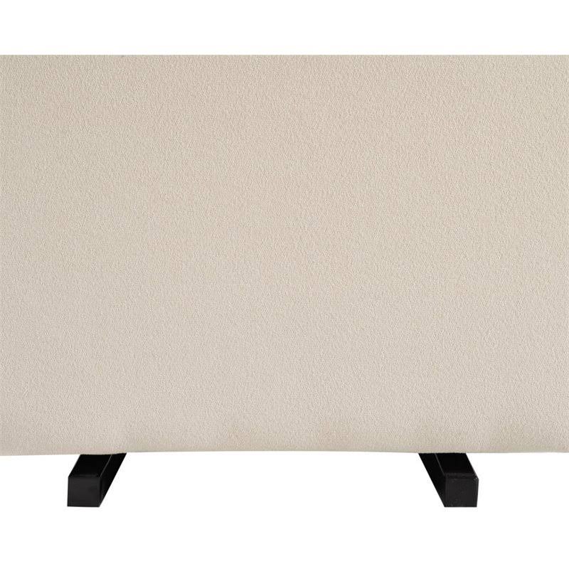 Cream Gliding Ottoman U44658