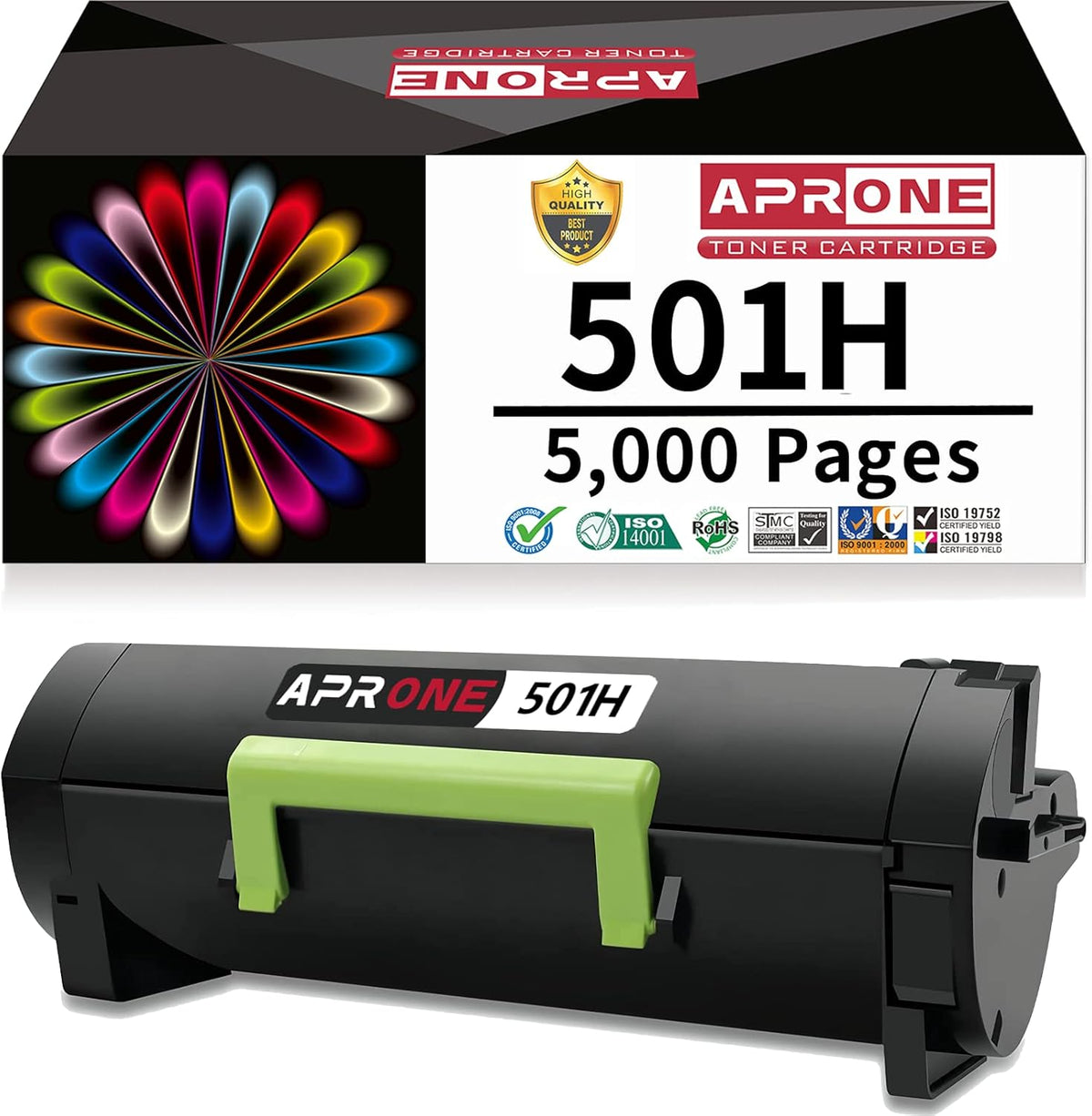Black Toner Cartridge for Lexmark MS310dn MS312dn MS315dn MS410dn MS415dn MS510dn MS610dn Printer E709