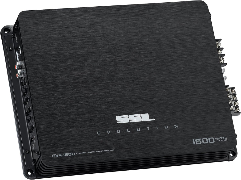 1000 Watt 4 Channel Car Amplifier with Remote Subwoofer Control L968081