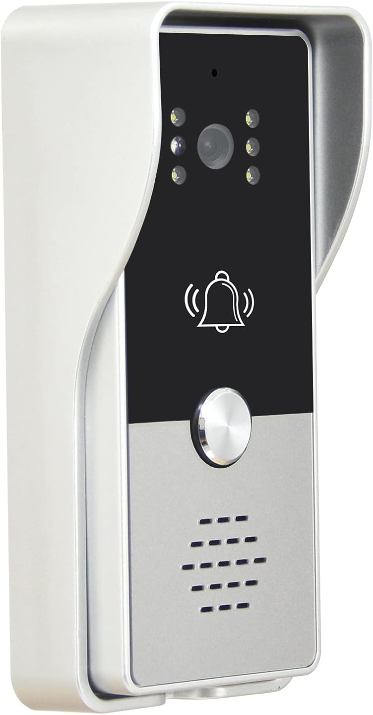 7 Inches Wired Video Door Phone System with IR Night Vision Camera I62149