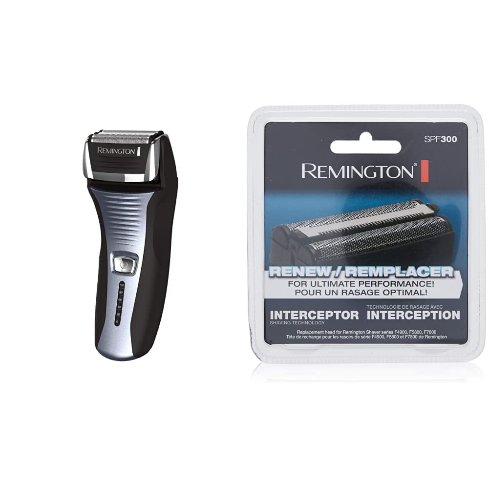 Men's Electric Foil Razor with Replacement Screen and Replacement Cutters H641