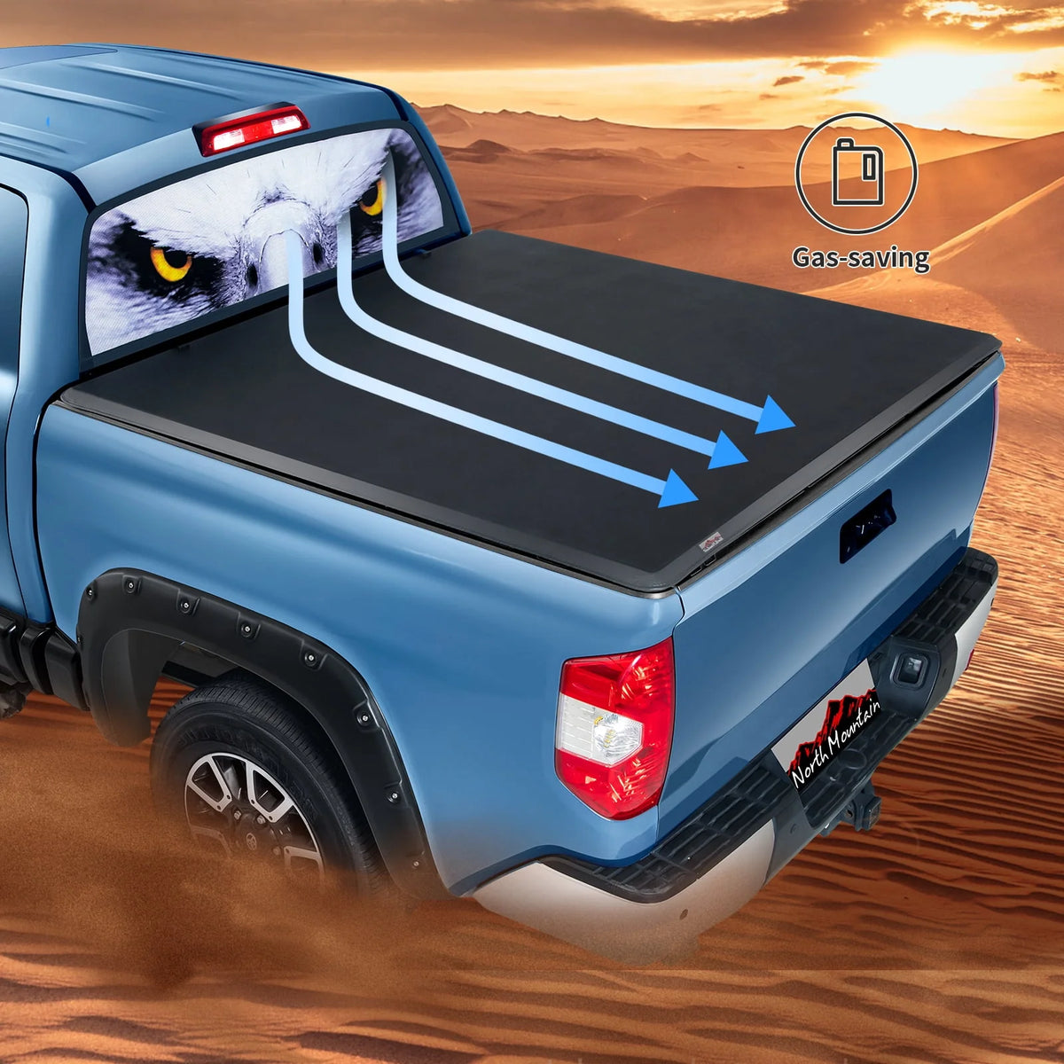 5ft Soft Tri Fold Truck Tonneau Cover L6264