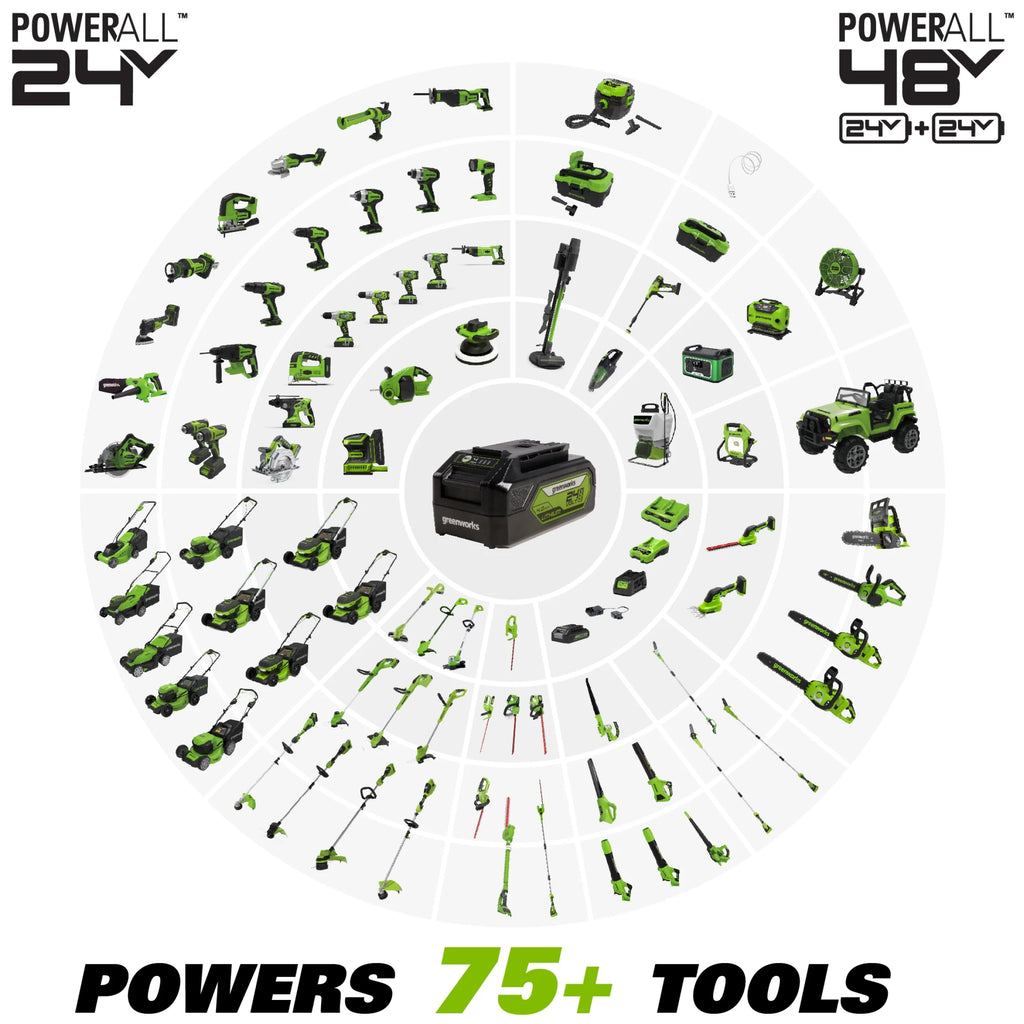 24V Cordless Chainsaw with 2.0 Ah Battery & Charger E5487