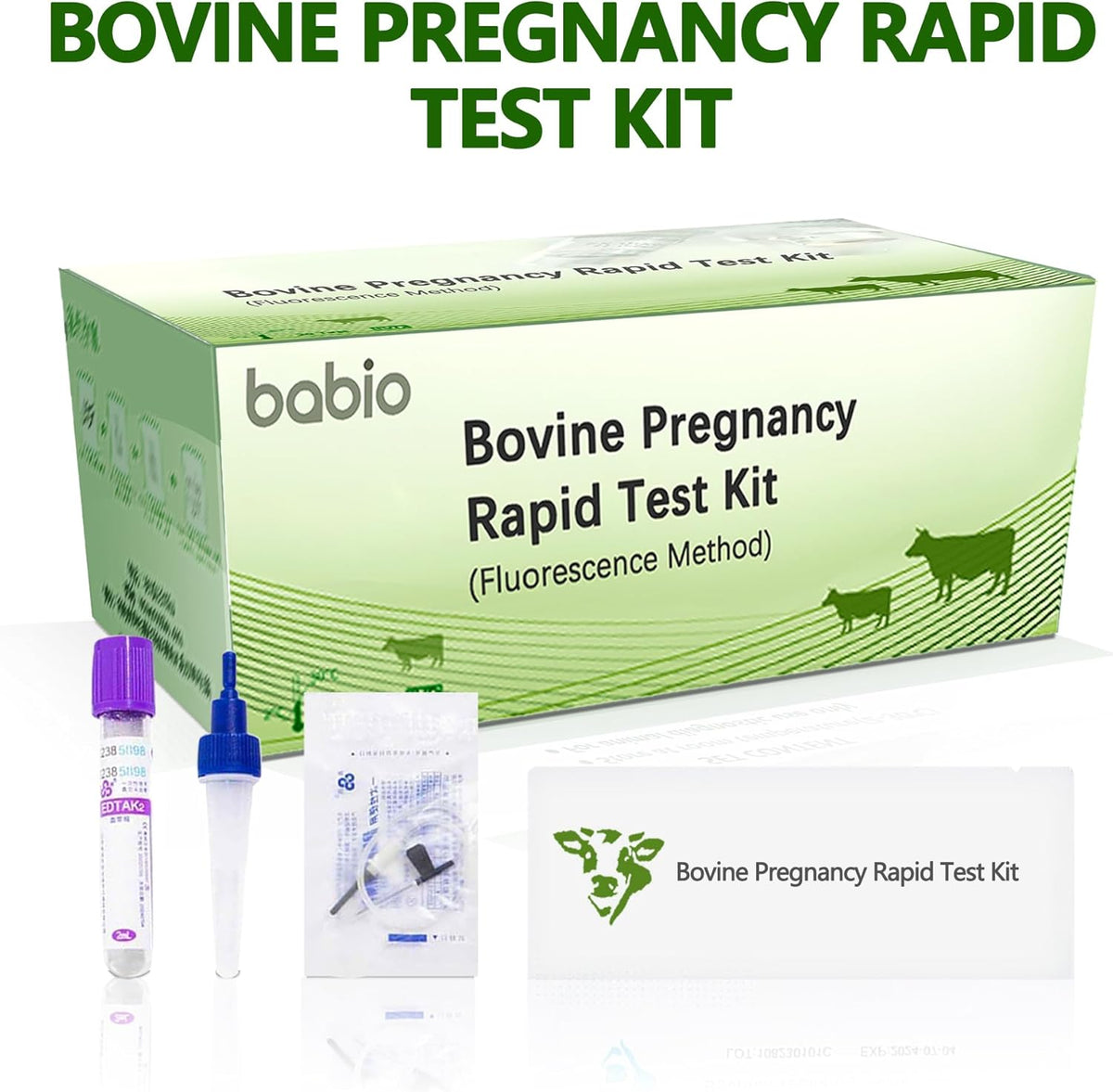 Quick Cow Pregnancy Test Kit T3418