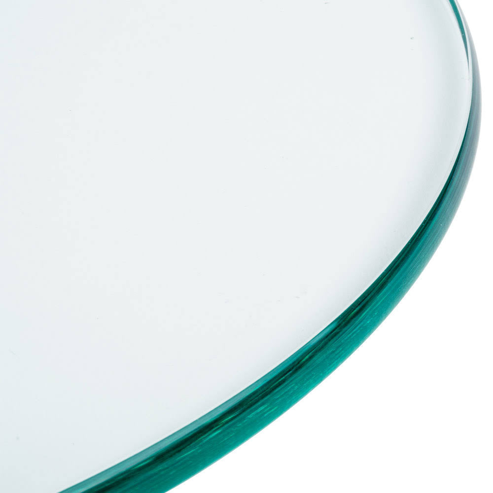 20x22 Round Tempered Glass Display Shelf J465425