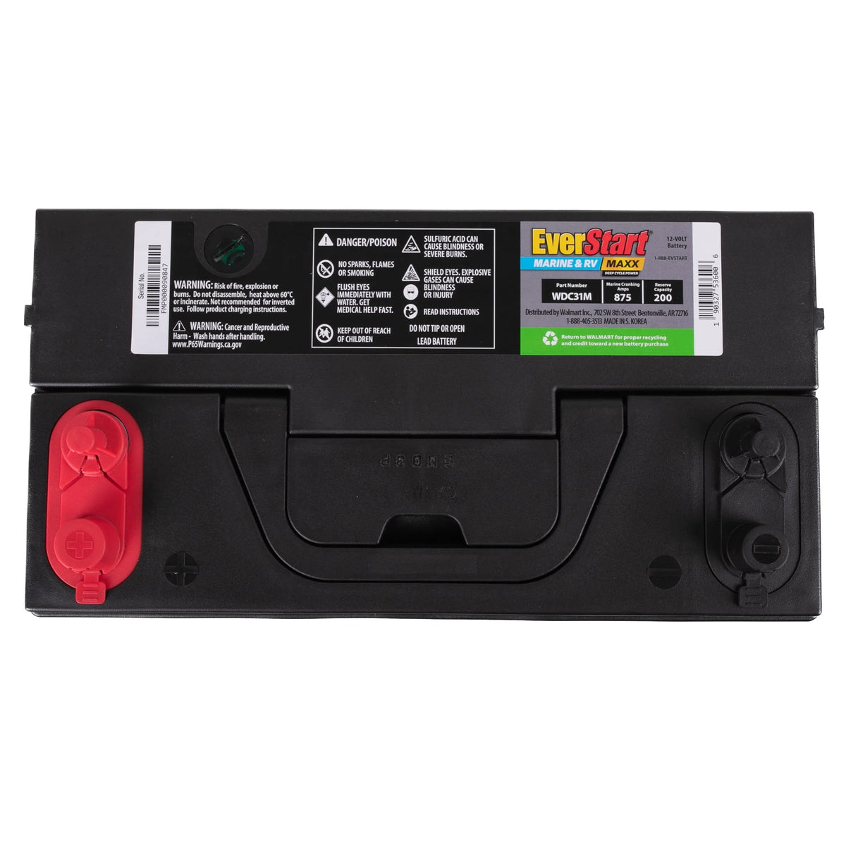 Group Size 29DC 12 Volt 845 MCA Deep Cycle Battery X8193
