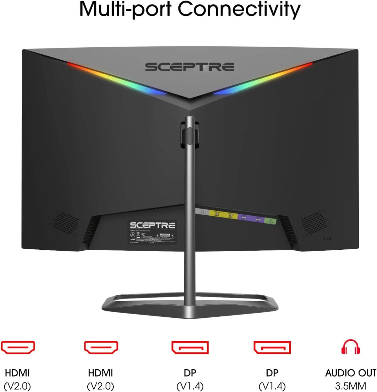 Curved 24.5-inch Gaming Monitor 240Hz 1080p 1ms DisplayPort HDMI Machine Black R11088