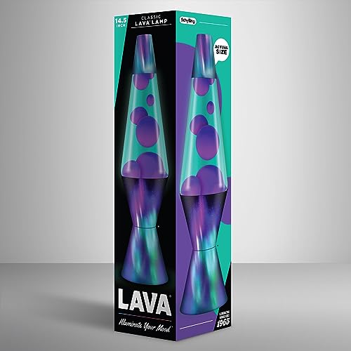 14.5" Purple Wax and Blue Liquid Motion Light W120678
