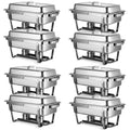 8 Quart Stainless Steel Full Size Chafing Dish Set B409123
