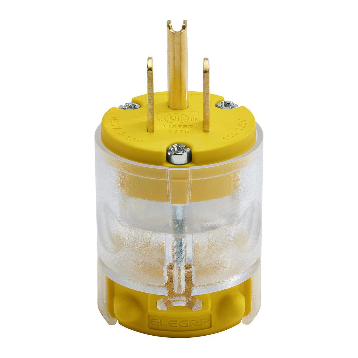 15 Amp Light Up Male Plug N7407