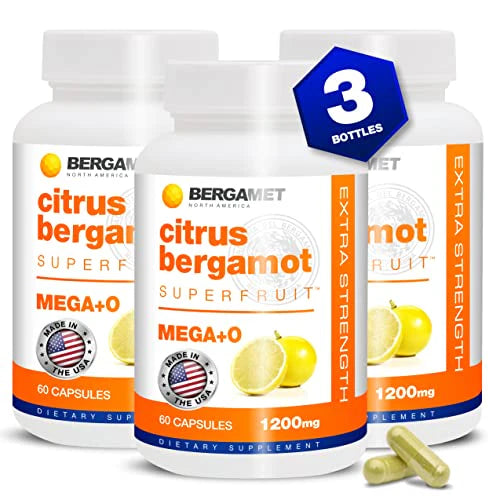Citrus Bergamot Supplement 1200mg 180 Capsules B2664