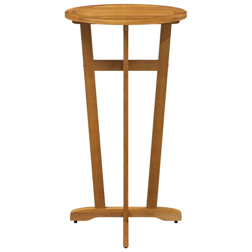 Acacia Wood Round Bar Table 23.6 x 41.3 Inches H991952