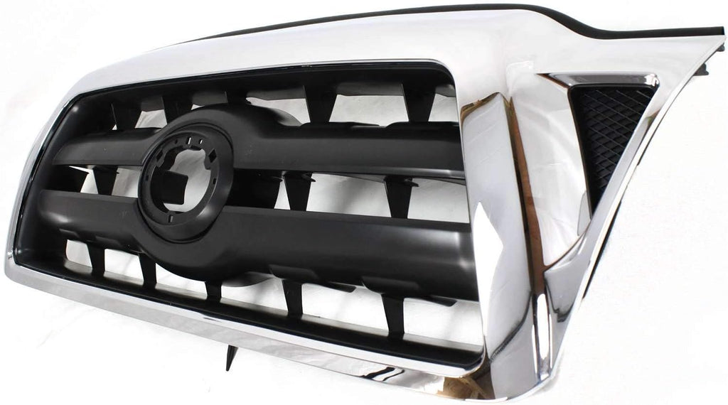 Chrome Shell Black Insert Grille E33113