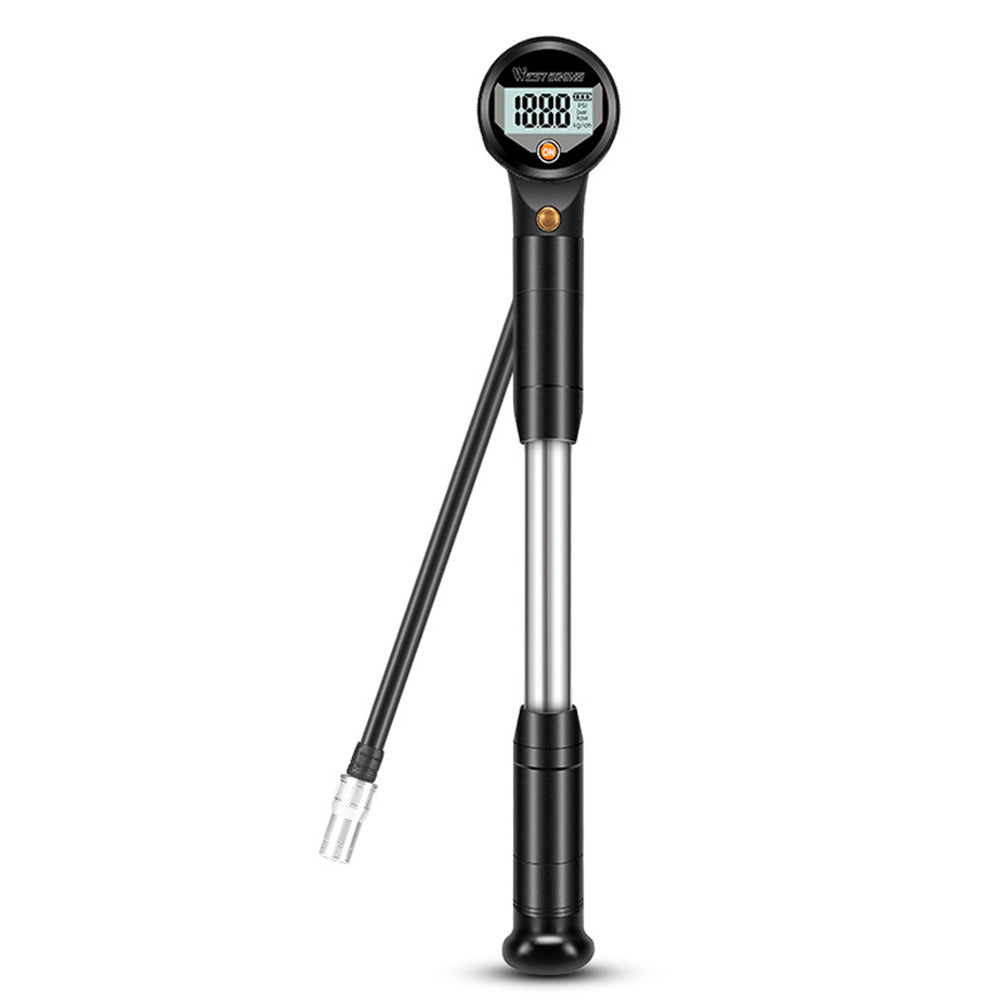 320PSI High Pressure Bike Air Shock Pump with Digital Gauge U6370
