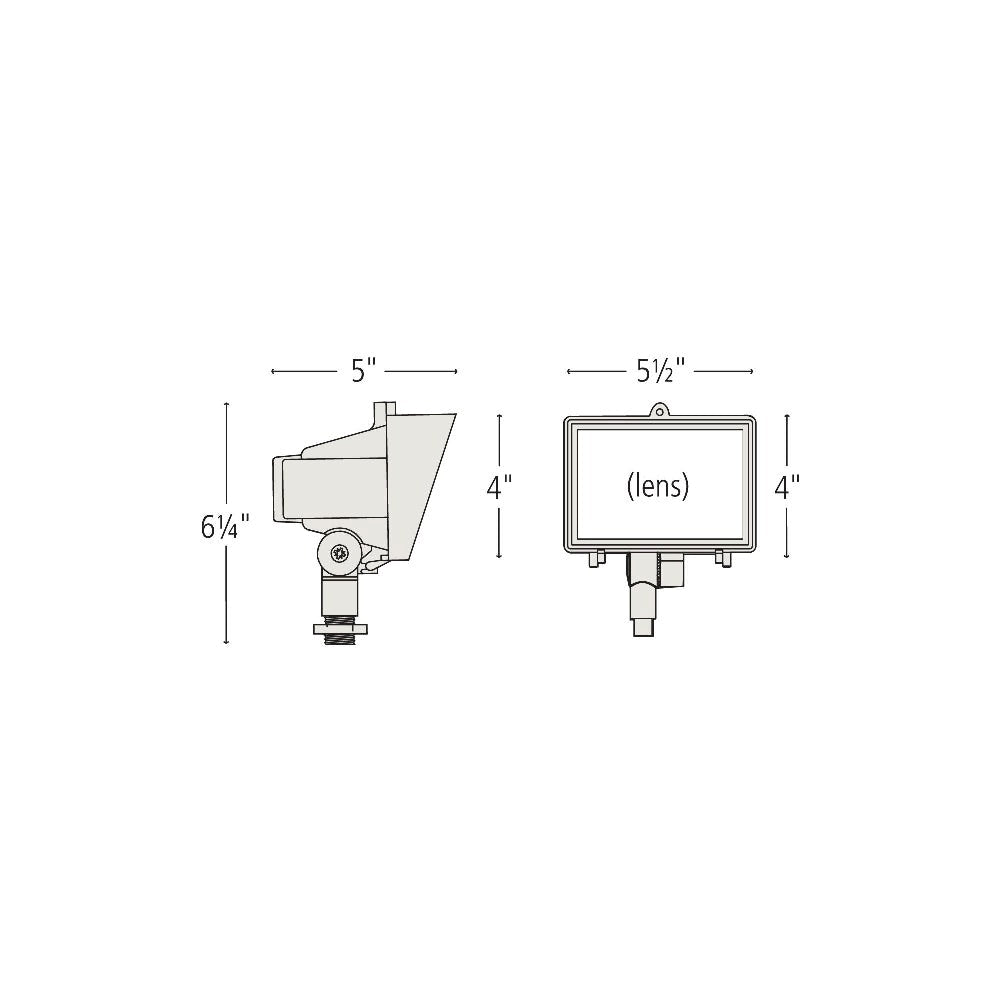 Landscape Line Voltage Flood Light U957