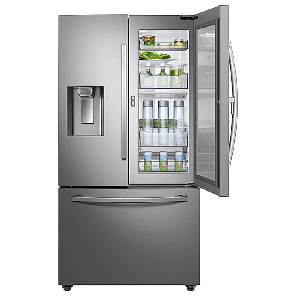 22.5 Cu. Ft. French Door Counter-Depth Stainless Steel Refrigerator F6450